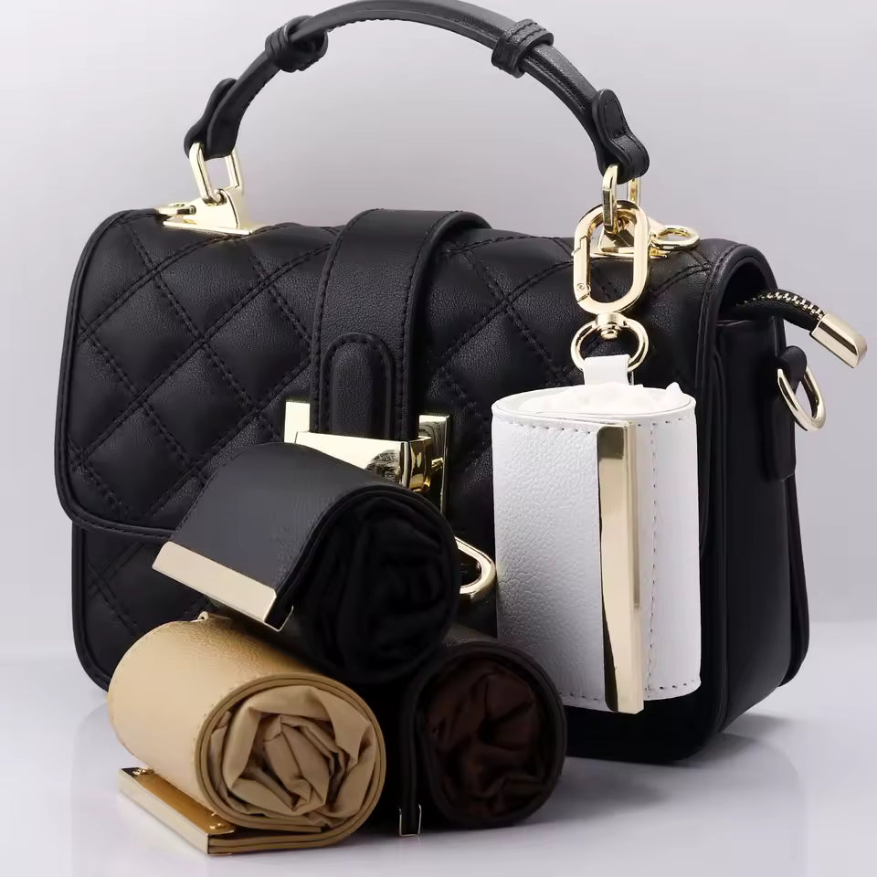Person unfolding Bloome tote